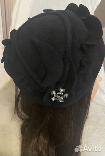 Новая шляпка фетровая женская