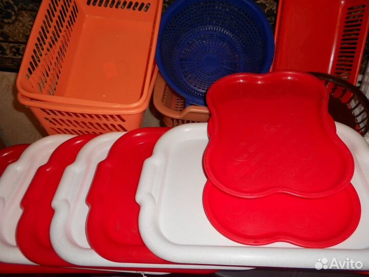 Пластмассовая Посуда: Корзины Тёрка