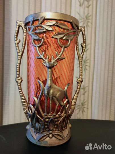 Ваза с оленем СССР