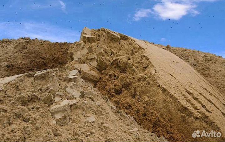 Песок карьерный