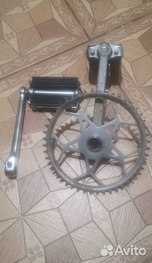 Ведущая Звезда и шатун Зис с педалями