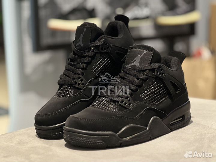 Кроссовки Nike Air Jordan 4 Black Cat