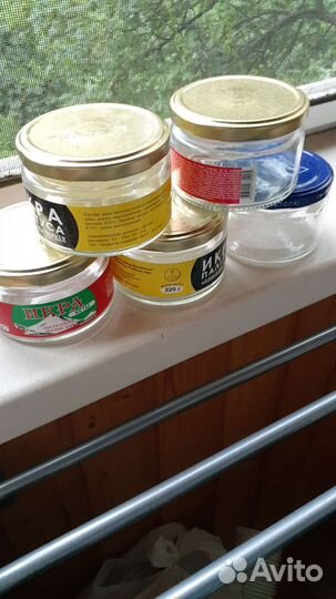 Банки стеклянные 0,5л,0,2л,0,65л