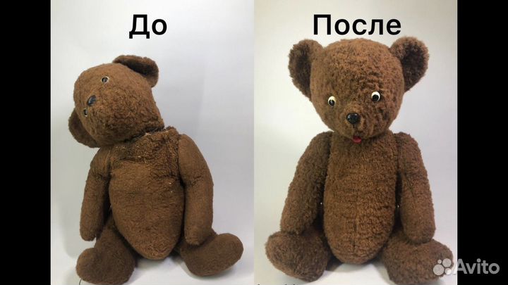 Реставрация мягких игрушек любого возраста