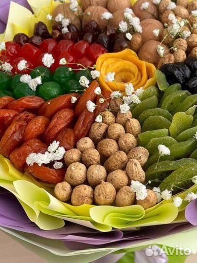 Вкусные съедобные букеты