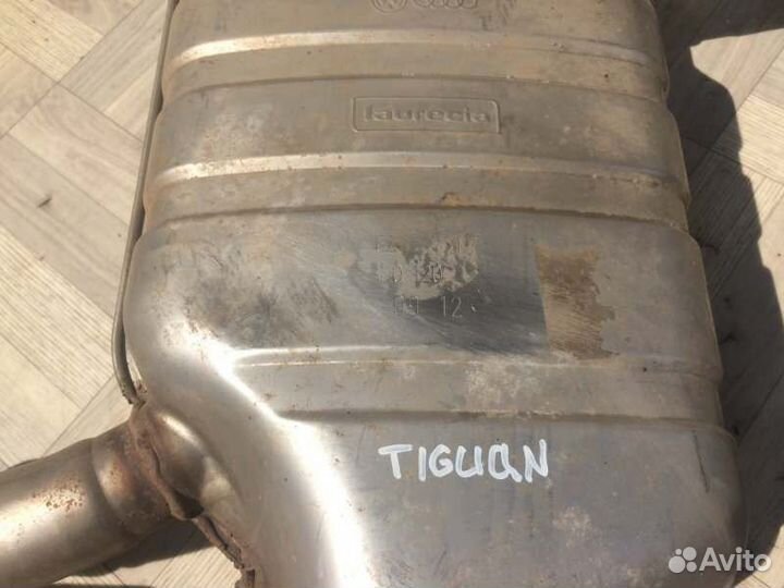 Выхлопная труба глушитель Volkswagen Tiguan