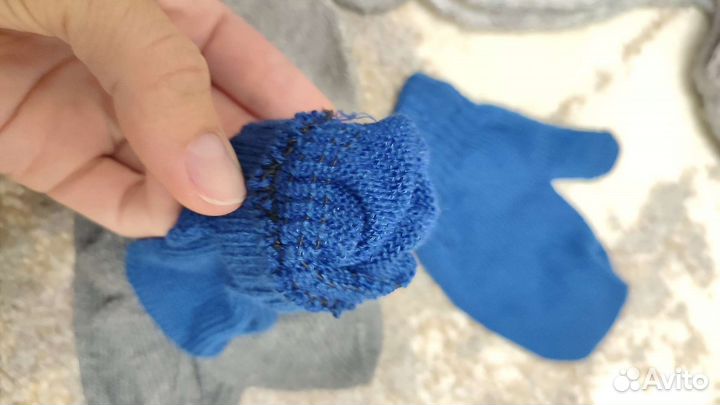 Шапка и варежки