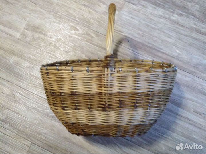 Корзина плетёная, на 1,5 ведра