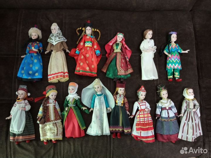 Куклы в народных костюмах деагостини