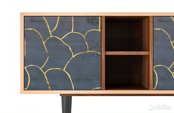 Тв-тумба T5 - Орех - Blue Lagoon