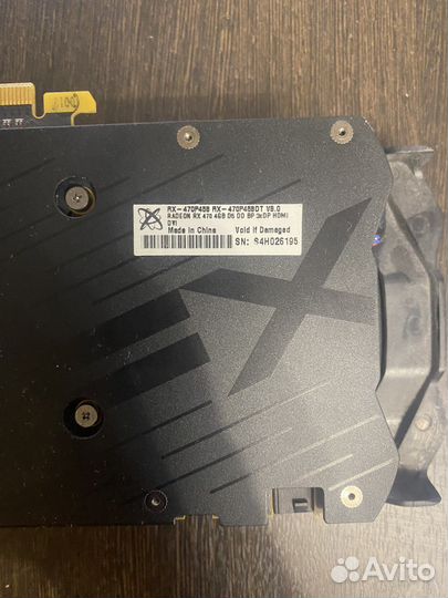 Видеокарта rx470
