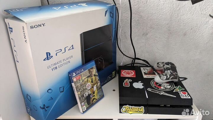 Игровая приставка sony playstation 4 1tb