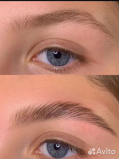 Ламинирование бровей и ресниц