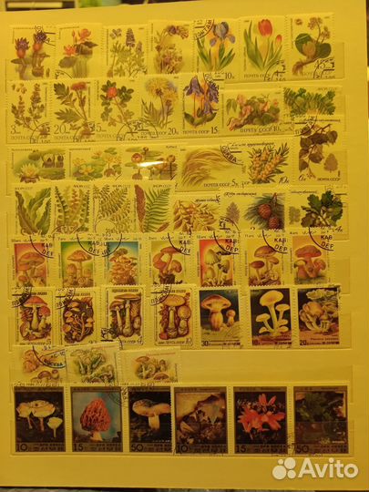 Почтовые марки СССР, Куба, Вьетнам