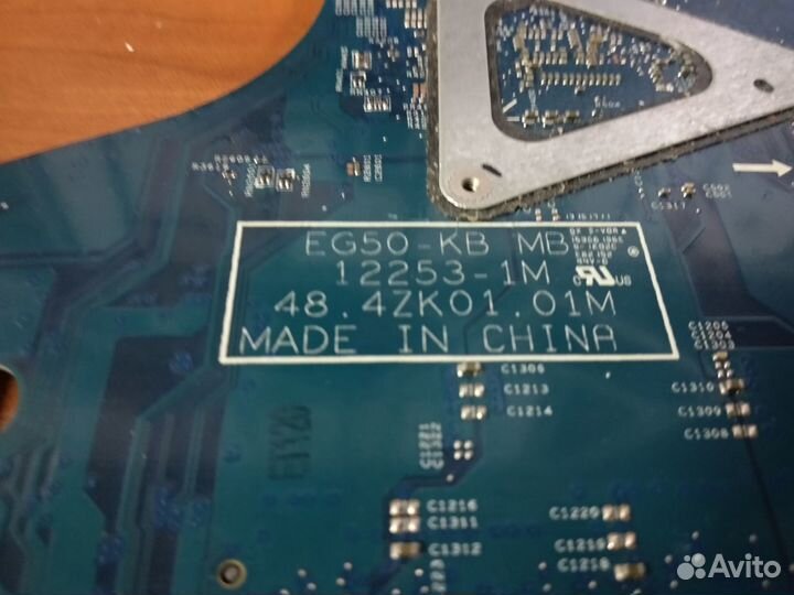 Мат плата EG50-KB 12253-1M 48.4ZK01.01M донор