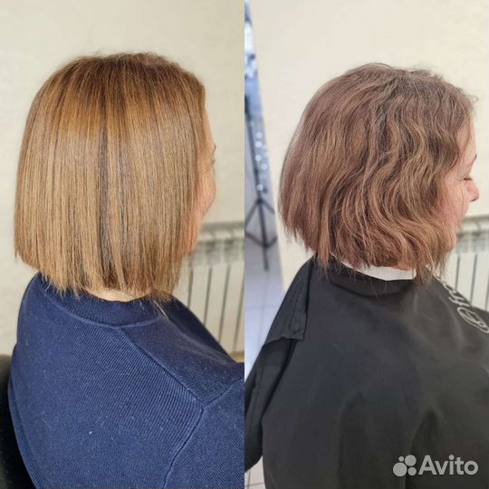 Ботокс волос, биозавивка