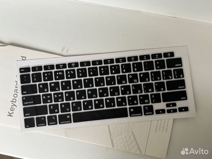 Накладка на клавиатуру macbook новая