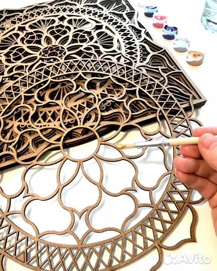 Картина мандала Антистресс набор для росписи новый