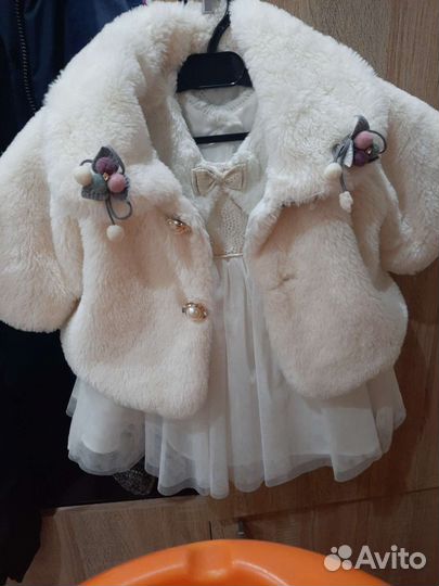 Платье для девочки 80