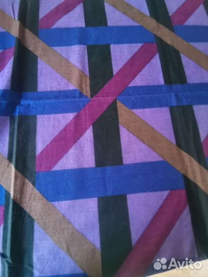 Ткань текстиль 1970г. design barbara brenner