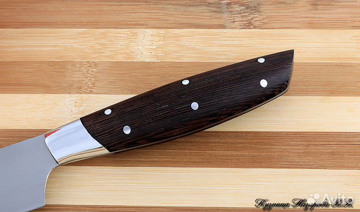 Нож Шеф № 3 сталь 95Х18 рукоять дюраль венге