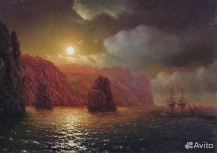 Айвазовский картина ночь