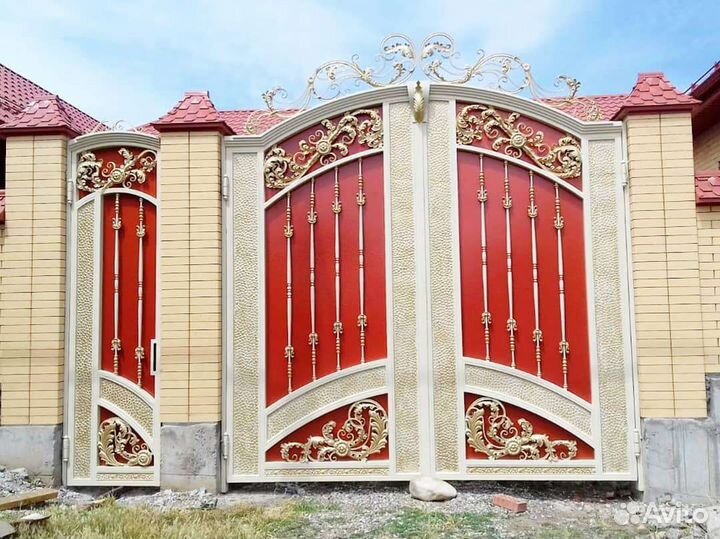Кованые ворота и калитки