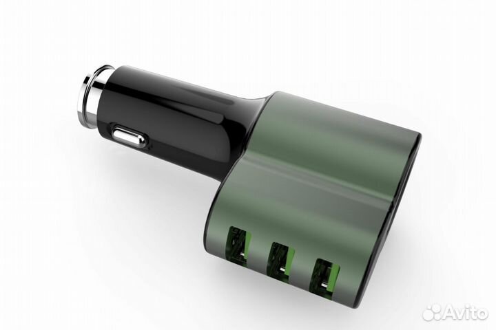 Автомобильное З/У USBx3 Auto-ID (5.1A) ldnio DL-CM