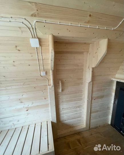 Баня 6 на 2.5 сосна