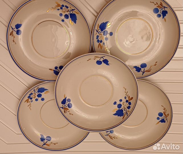 Блюдца чайные Вербилки