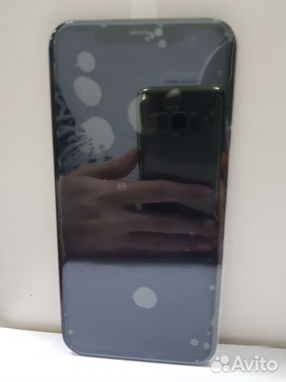 Дисплей для iPhone 11+ тачскрин черный с рамкой
