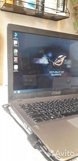 Ноутбук asus x550cc/i5/Geforce 720m/ssd 512
