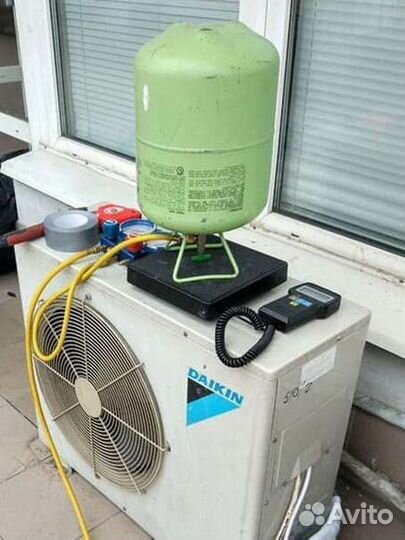 Установка, Заправка, Чистка., Кондиционеров