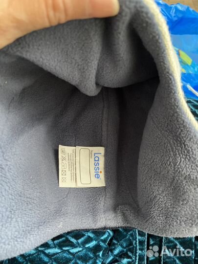 Зимняя шапка для мальчика 44 46