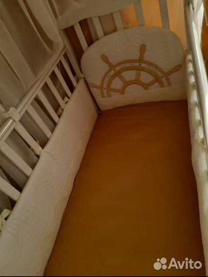 Детская кровать до 3 лет полный комплект