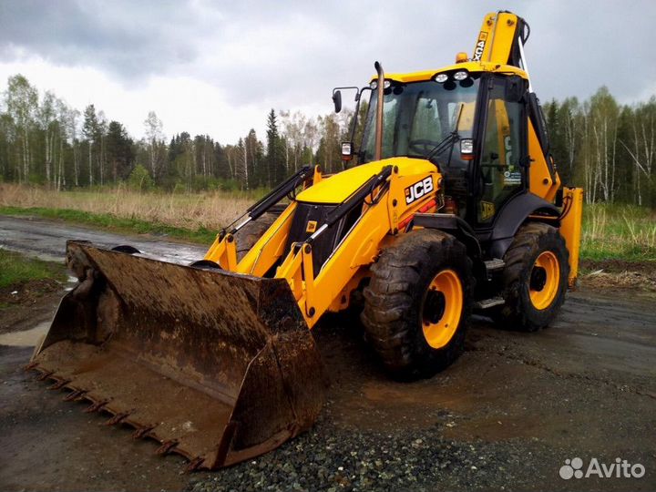 Аренда Экскаватора Погрузчика, Услуги Jcb