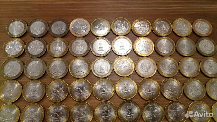 Биметаллические юбилейные монеты