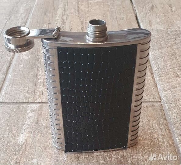 Фляжка из нержавейки 0.2 литра