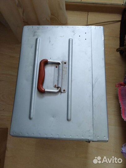 Ящик металл с крышкой 42*32*30 (поход)