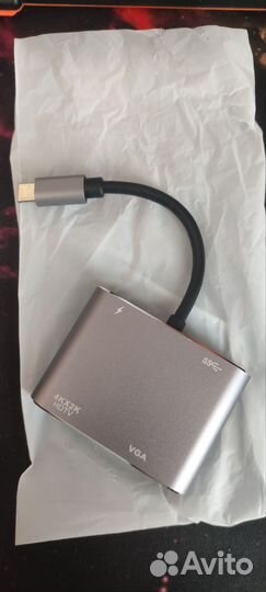 Переходник Type c hdmi VGA usb