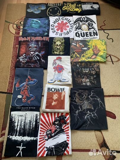 Футболки и свитшоты мерч рок оригинал