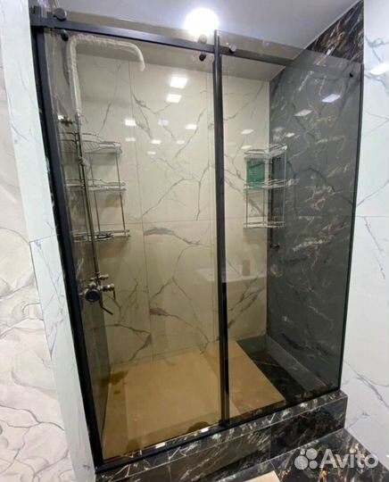 Душевые стеклянные перегородки с гарантией