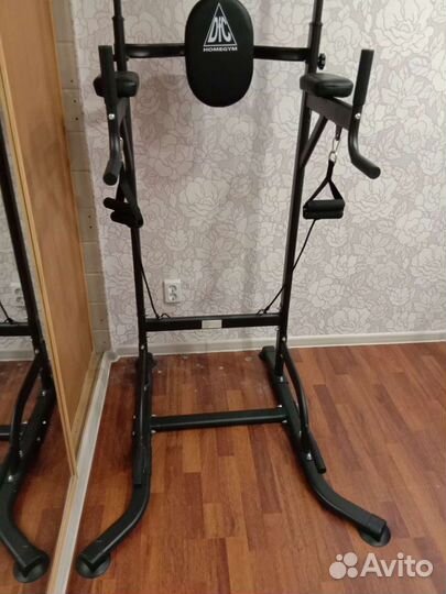 Турник брусья пресс 3 в 1 напольный