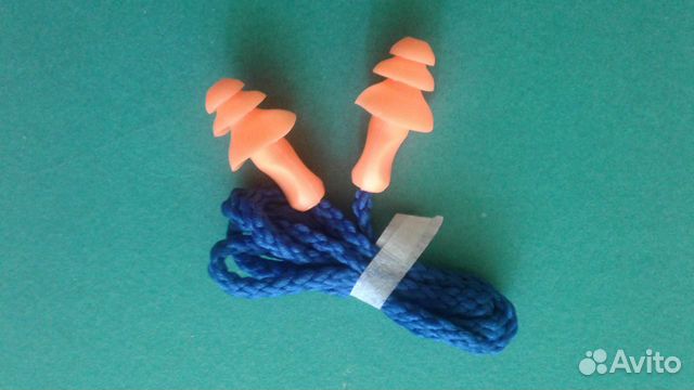 Силиконовые беруши для сна и плавания