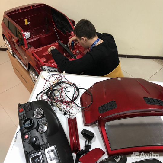 Ремонт детских электромобилей