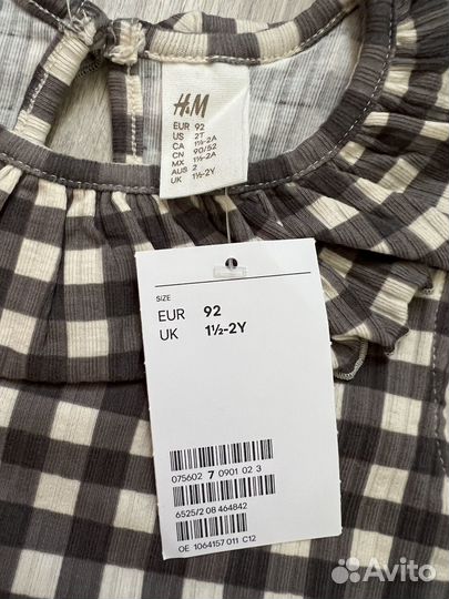 Костюм для девочки hm 92