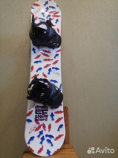 Сноуборд drake 110 крепление Ride micro