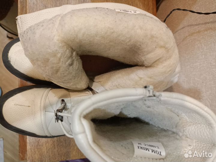 Сапоги зимние для девочки