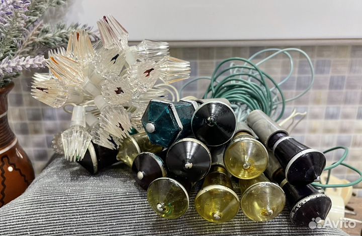 Елочная гирлянда СССР