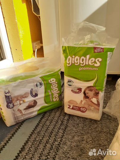 Подгузники Giggles, турция